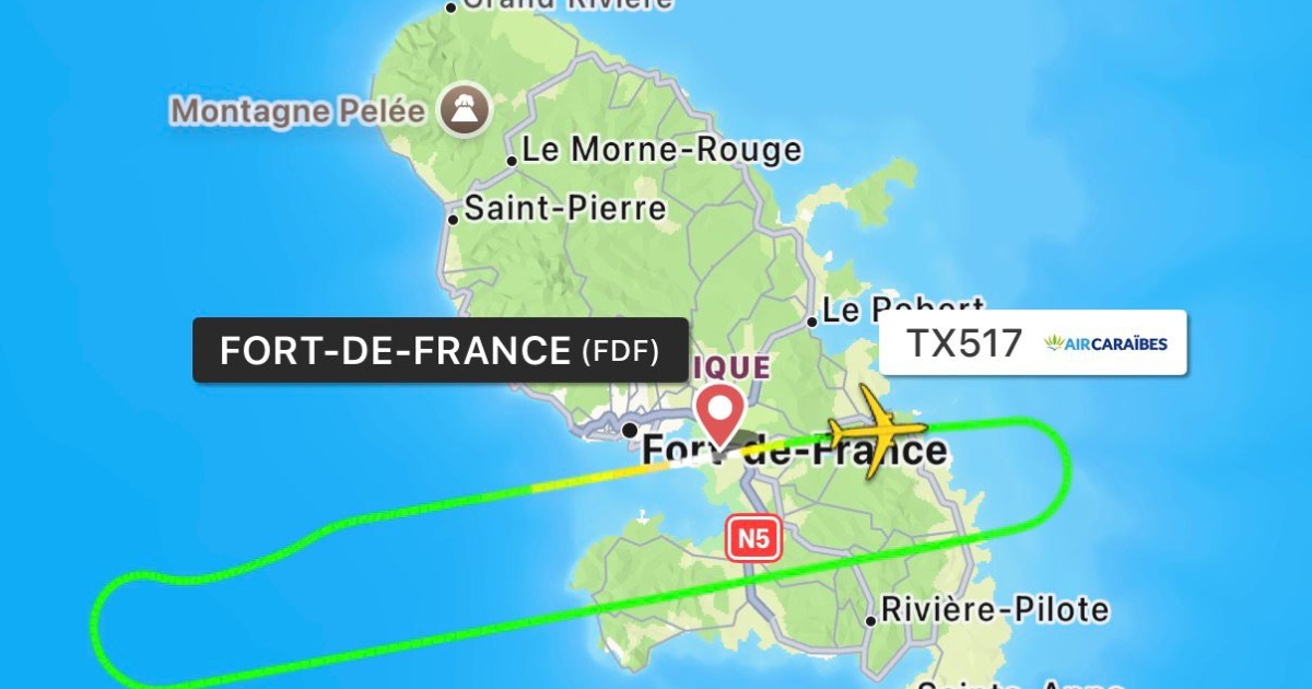 Un vol Air Caraïbes vers Paris Orly contraint de faire demi-tour après une heure de trajet